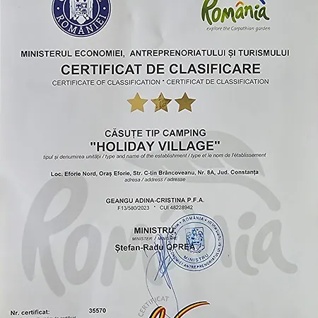 Prázdninový dům Village Eforie Nord